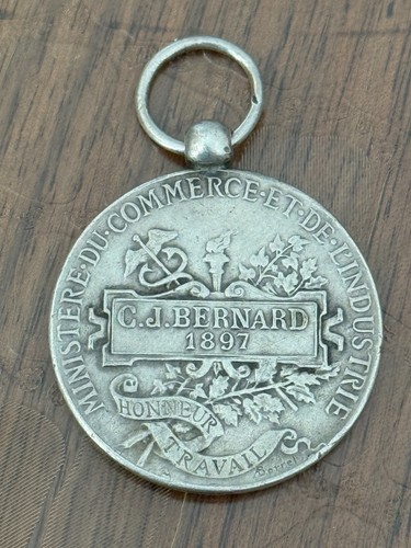 Médaille honneur travail - honneur, 1897