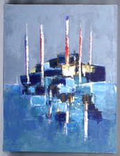 Bernard Folinais vers 1970 Voiliers Franche Comté