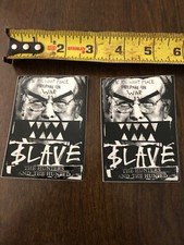 Slave skateboards stickers-