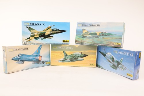 Heller lot 5 maquettes - heller,,