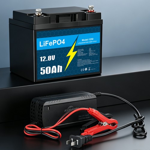 12v 50ah lifepo4 lithium - 50ah,