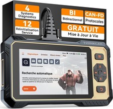 Valise Diagnostic Auto ThinkScan 662,Tests Actifs Bidirectionnels,4 Systèmes