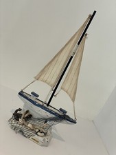 Maquette bateau voile bois - bateau, a