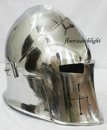 Casque armure barbuta vintage - casque,