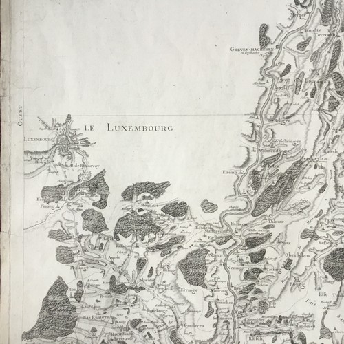 Grande carte luxembourg - grande,