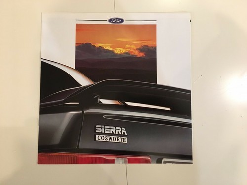 Brochure ford sierra - ford, rs
