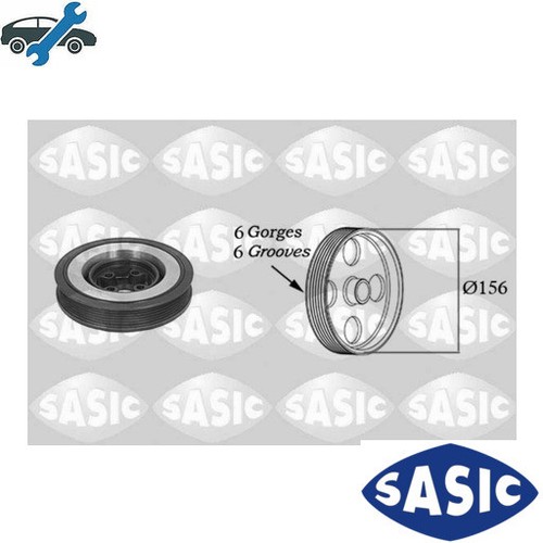 Belt pulley crankshaft - belt,