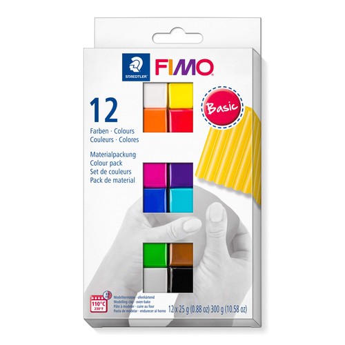 Fimo soft assortiment 12 - fimo,