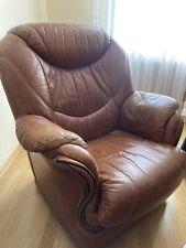 Canapé vintage en cuir