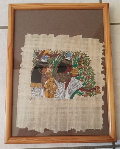 Véritable papyrus egypte - véritable, d'egypte
