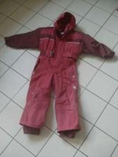 Combinaison ski rouge 4ans - combinaison,