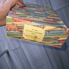 Triang Minic n° M228 Double Decker Bus BOITE VIDE originale