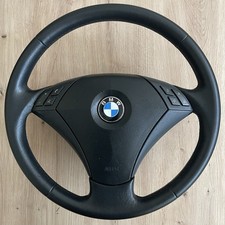 Volant Cuir Multifonctions Complet BMW Série 5 E60 - Rénové Entièrement 