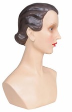 Buste de Femme Art Deco Mode Tête Mannequin Figure Féminine Antique