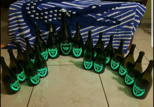 Dom perignon luminous - 8, empty