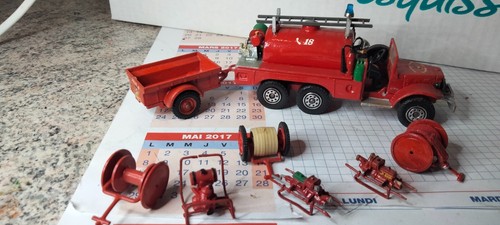 Lot materiel sapeur pompier - de,