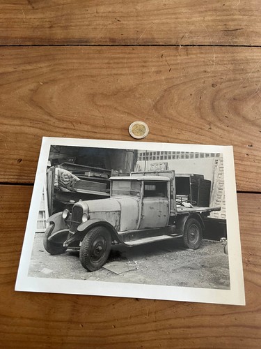 Photo ancienne camion n98 - photo,