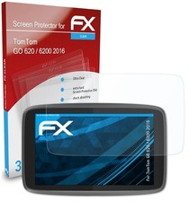 atFoliX 3x Protecteur d'écran pour TomTom GO 620 / 6200 2016 clair