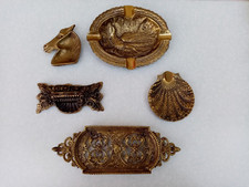 Cendrier vide-poche en bronze