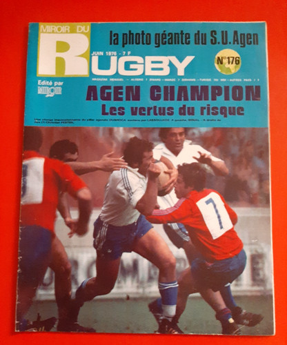 1976 miroir rugby 176 - miroir, n°176
