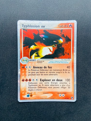 Carte pokémon typhlosion - carte,