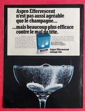Publicité de  presse: ASPRO