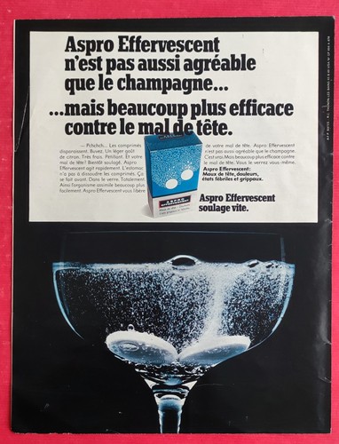 Publicité presse aspro - de,