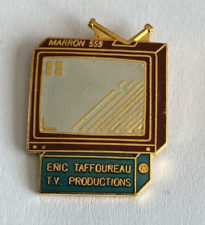 85 - Pin's TELEVISION PORTABLE