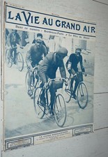 VIE GRAND AIR 1907 CYCLISME BORDEAUX-PARIS VAN HOUWAERT BOXE AUTO TURF DIANE