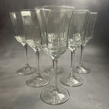 6 verre à pied Luminarc / Cristal D'arque modèle OCTIME transparent ~18cm