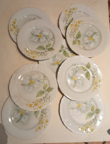 Lunéville assiettes à - 9,