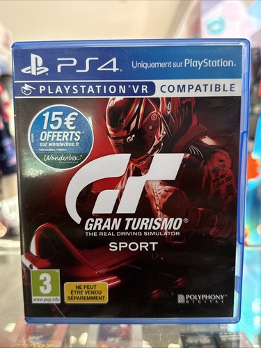 Jeu sony ps4 - gran, turismo