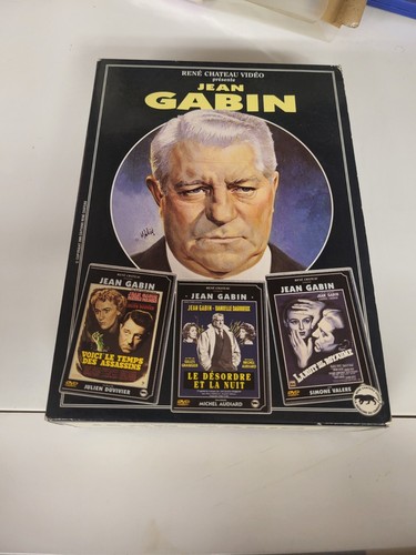 Coffret dvd jean gabin - dvd, rené