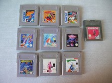 Lot de 11 jeux Game Boy par