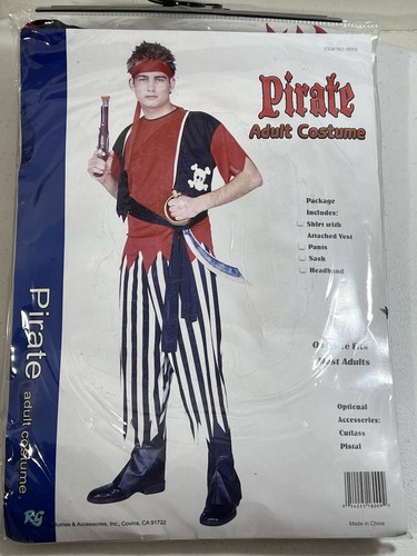 Pirate adult costume - pirate,
