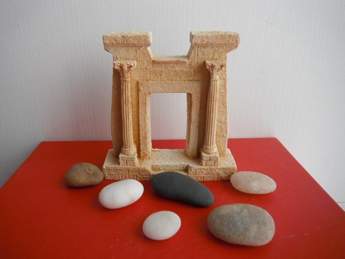 Decor aquarium temple grec - decor,