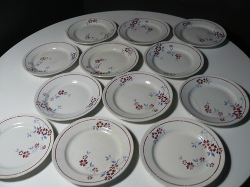 Lot assiettes plates - lot, 12