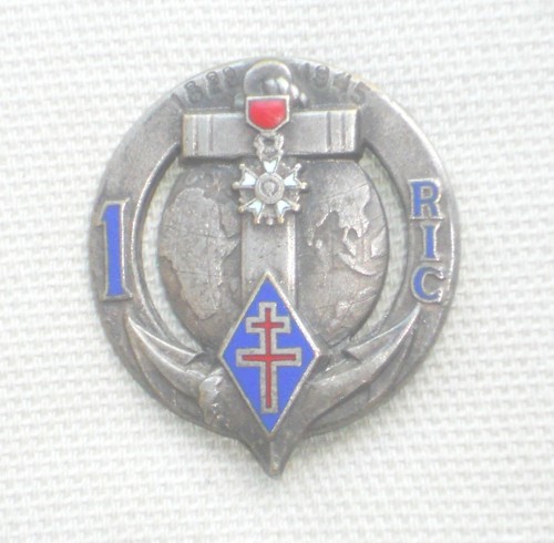 Insigne 1er régiment - insigne,