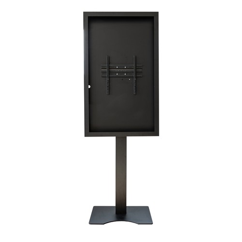Support vitrine poser - support, avec