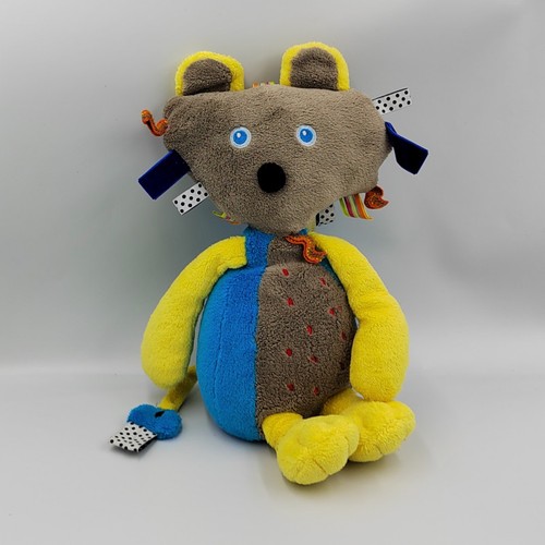 Doudou chien loup - , marron
