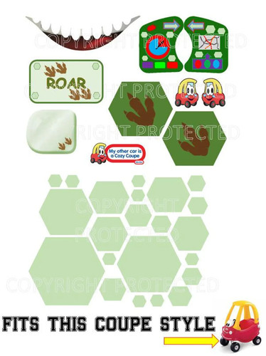 Reproduction decals fit little - fit,