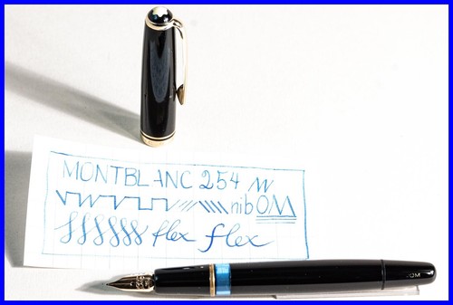 Vintage montblanc 254 kolben - montblanc, kolben-