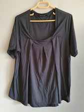 Haut / top de couleur taupe Briefing (Galeries Lafayette) taille 4 TBE