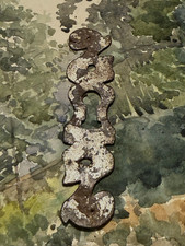 Entrée serrure fer forgé