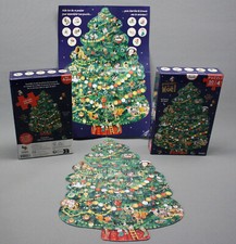 PUZZLE 50 PIECES LE GRAND SAPIN DE NOEL AVEC RECHERCHE ANIMAUX – FLEURUS Complet
