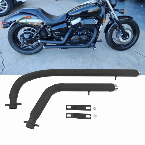 Shortshots staggered exhaust - staggered,