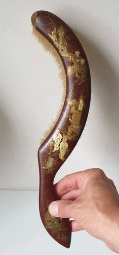 Ancienne brosse ramasse - brosse,