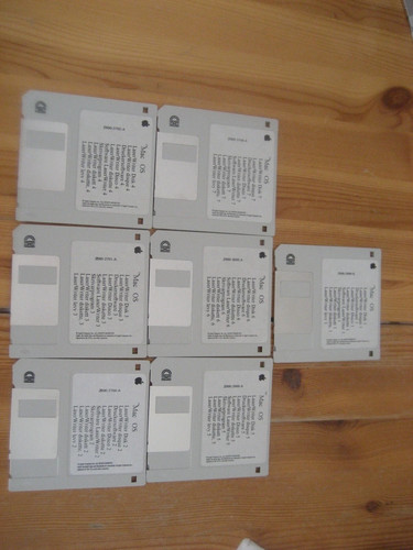 Macintosh lot disquettes - macintosh, 7