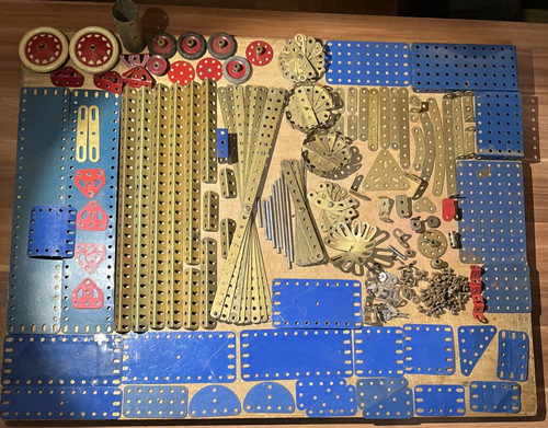 Meccano occasion bleu or - meccano,