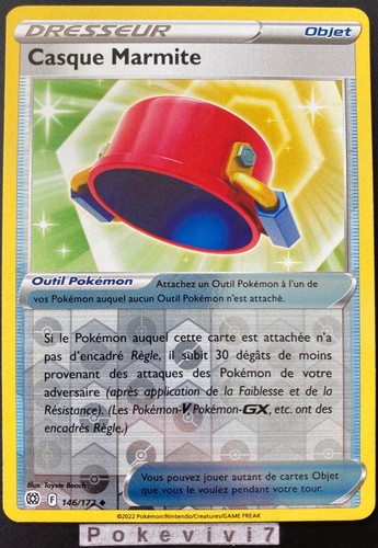 Carte pokemon casque - carte,